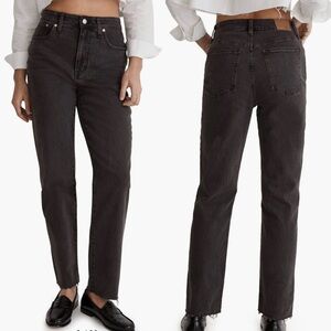 Madewell Curvy Perfect Vintage Straight Jean Size 28